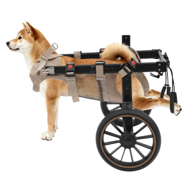 Pet Trolley Pet Dog Wheelchair Rehabilitation Walking Aid for Hind-Leg Support