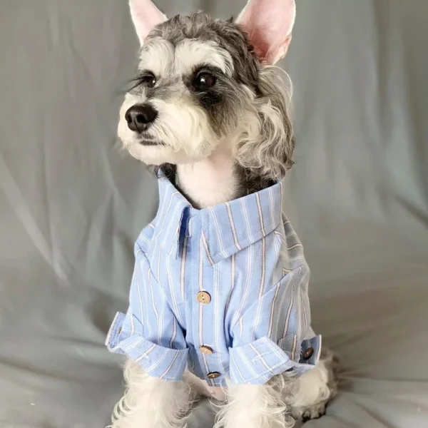 Pet  Thin Striped Shirt for Pups and Cats