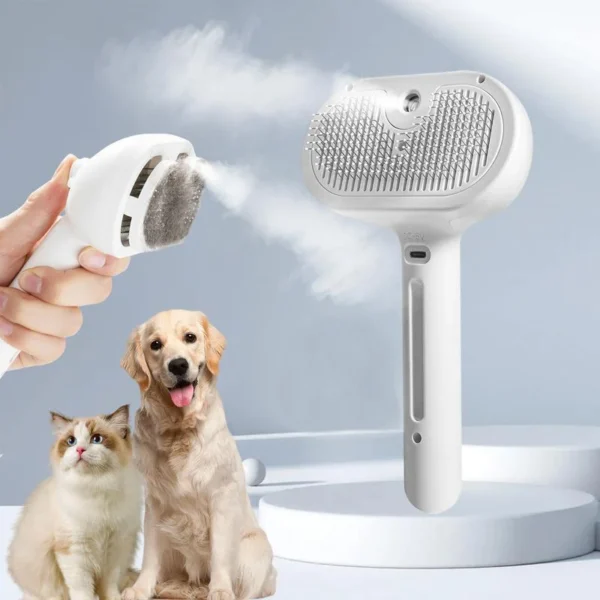 Dog/Cat Comb Pet Steam Grooming Accessory