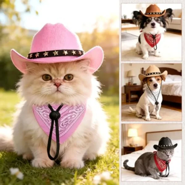 Pet Cowboy/Cowgirl Outfit