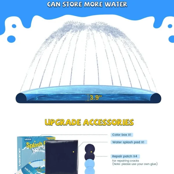 Non-Slip Splash Pad